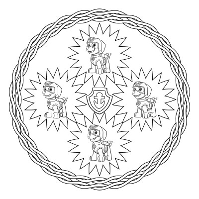 mandala patrulla ZUMA