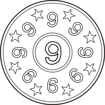 mandala-zahlen-neun