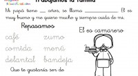 Geniales fichas de trabajo para trabajar la lectoescritura en nuestras clase con la familia como centro de interés. Las fichas de lectura y escritura son un material pensado para reforzar […]