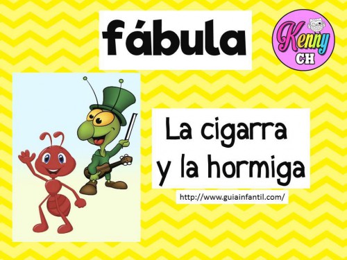 LAS FABULAS 4 LA CIGARRA Y LA HORMIGA