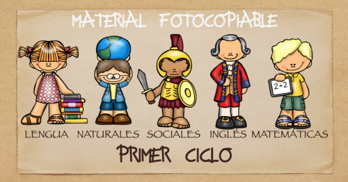 TODAS LAS ÁREAS Material fotocopiable santillana PRIMER CICLO PRIMARIA