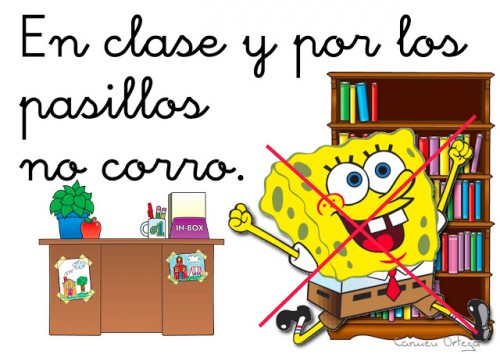 normas de clase bob esponja 9