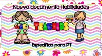 Gracias a dos grades profes como son Belen cristiano y Sonia Griñan os compartimos este brillante documento sobre Habilidades Específica para PT. Como nos cuenta belen en su blog SUPERPT  y Sonia […]