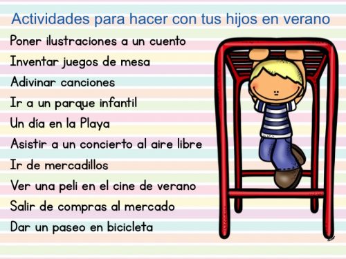 50 Actividades para hacer con tus hijos en verano 5