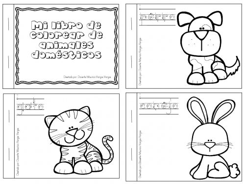 Libro para colorear niños 2 años - Cuadernos para colorear niños: Mi primer  libro para colorear y pintar animales - Libros infantiles de animales para