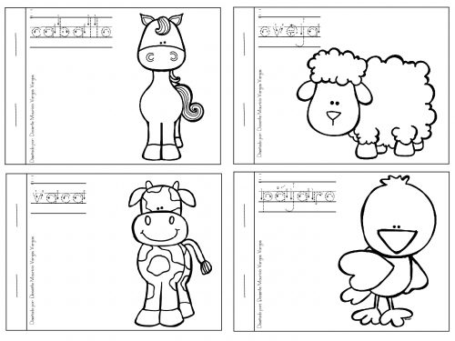 Cuaderno para dibujar para niños - Animales