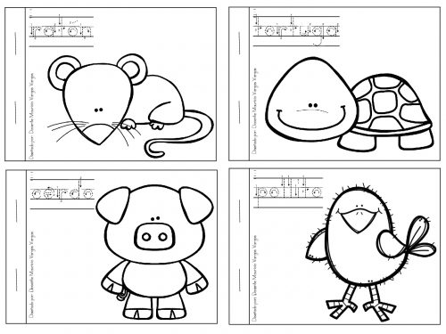 Libro para colorear niños 2 años - Cuadernos para colorear niños: Mi primer  libro para colorear y pintar animales - Libros infantiles de animales para