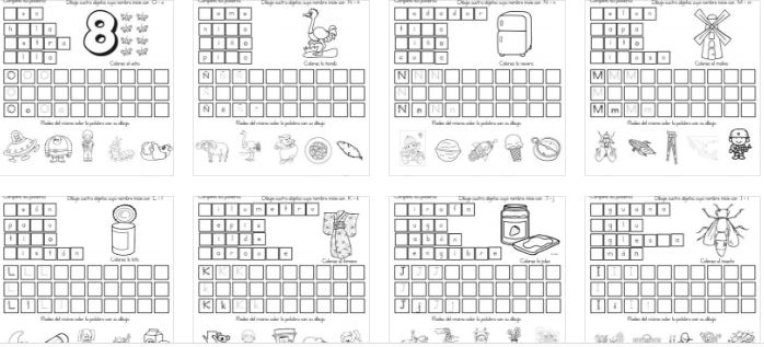 Hoy compartimos con todos vosotros unos materiales estupendos de nuestro amigo el Maestro Mauricio Vargas  que tan amablemente comparte con todos nosotros, consienten en unos divertidos libritos para trabajar el abecedario.  