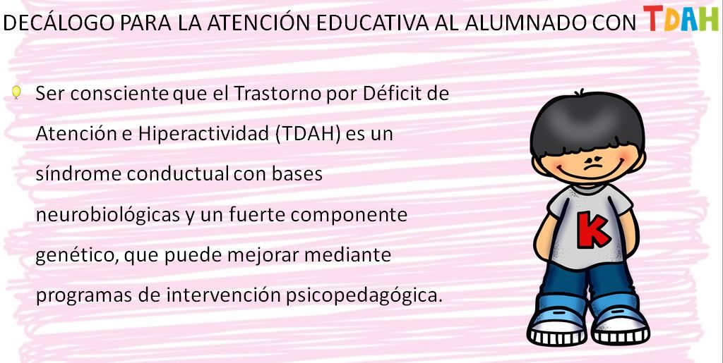ANEXO VI DECÁLOGO PARA LA ATENCIÓN EDUCATIVA AL ALUMNADO CON TDAH 1. Ser consciente que el Trastorno por Déficit de Atención e Hiperactividad (TDAH) es un síndrome conductual con bases […]