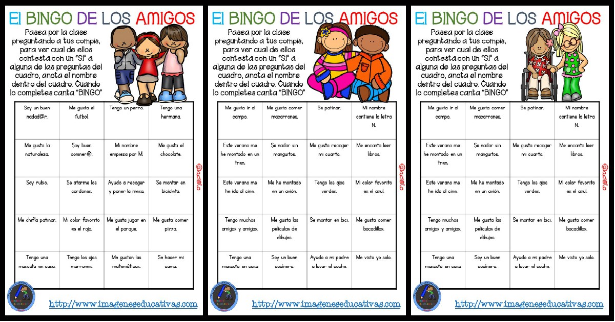 Amigos en el bingo