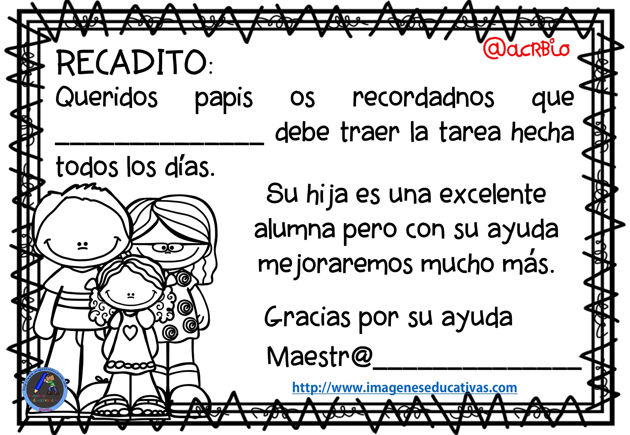 Avisos y recados para padres y madres (5) - Orientación 