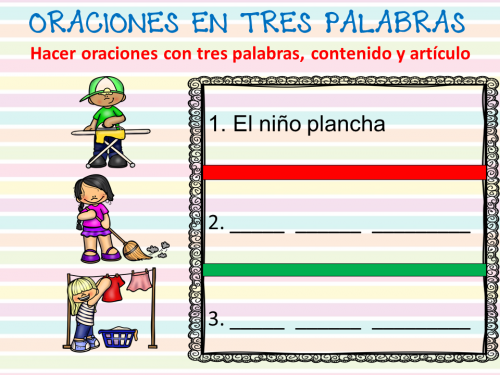 COCIENCIA LEXICA oraciones en tres palabras (3)