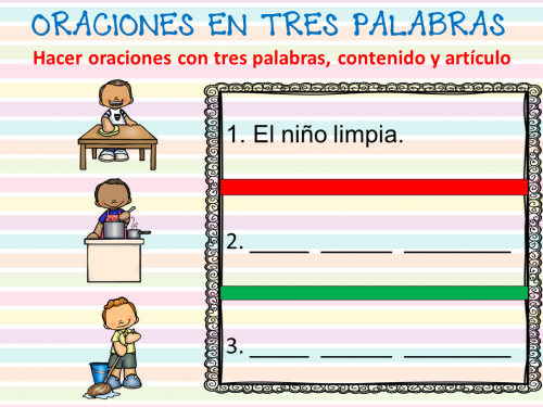 COCIENCIA LEXICA oraciones en tres palabras (5)