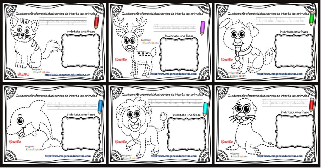 Cuaderno Grafomotricidad centro de interés los animales Este precioso material os puede ayudar a que vuestros alumnos y alumnas aprendan y repasen caligrafía, plastificándolos y usando permanentes puedes usarlos cuantas […]
