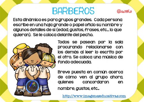 Dinámicas de grupo Juegos divertidos para los primeros días de clase (5)