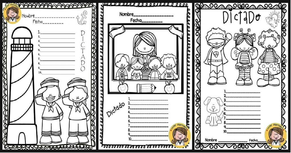 Plantillas de dictados, silábicos, palabras, frases y oraciones, párrafos y textos Escribir al dictado es una actividad compleja y distinta de la del escritor que usa los signos gráficos para […]