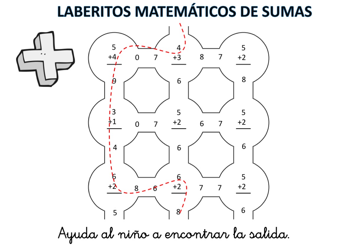 laberintos-de-sumas-nivel-inicial-hasta-el-10-con-soluciones2