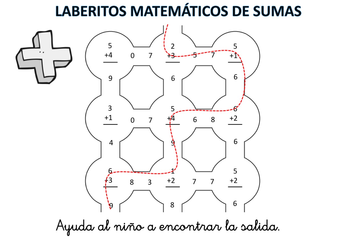 laberintos-de-sumas-nivel-inicial-hasta-el-10-con-soluciones4