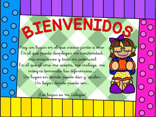 carteles de bienvenida infantil y primaria5