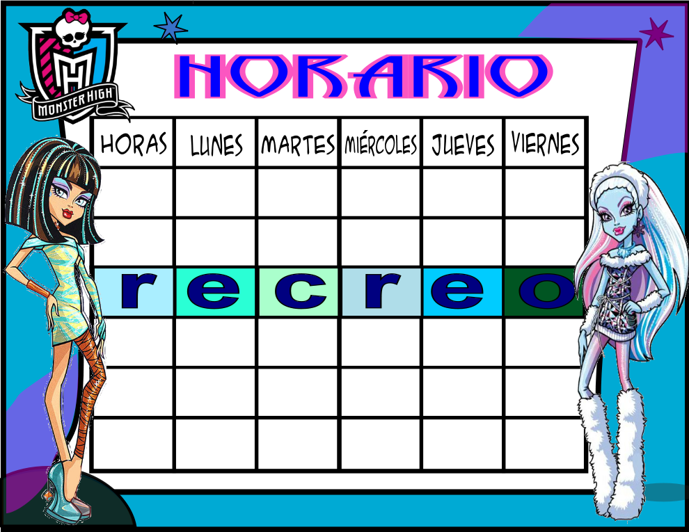 horario-5-horas-monster-high-1-castellano