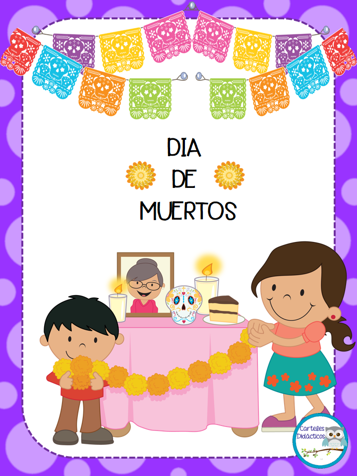 Día de los muertos carteles para decorar tu clase -Orientacion Andujar