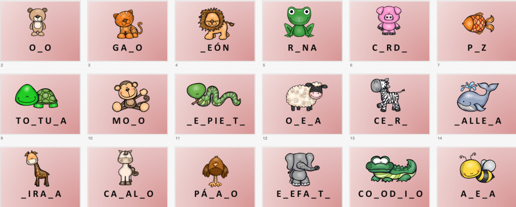 Os hemos preparado este divertido juego para que nuestros peques se aprendan los animales a la vez que repasan las letras para ellos hemos preparado unas interesante fichas en las […]
