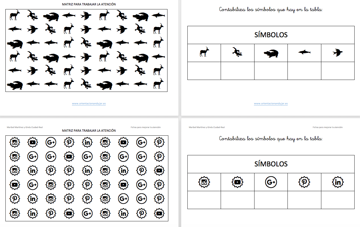 fichas-de-atencion-contamos-imagenes-con-matrices-medianas