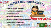 Si este nuevo año quieres innovar en tus clases con actividades y recursos diferentes, desde Orientación Andújar te proponemos esta interesante formación on line «MINIFORMACIÓN EN CULTURA DEL PENSAMIENTO: RUTINAS, […]