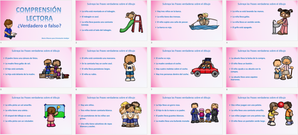 Os hemos preparado unas divertidas actividades para trabajar la compresión lectora a través de imágenes para los más peques en ellas os presentamos unas imágenes divertidas y nuestros alumnos tendrán […]