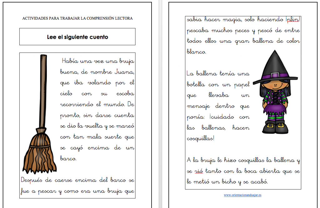 Os dejamos esta divertido cuento para que tus alumnos puedan trabajar la comprensión lectora.   DESCARGATE EL CUENTO EN PDF ACTIVIDADES PARA TRABAJAR LA COMPRENSIÓN LECTORA el cuento de la […]