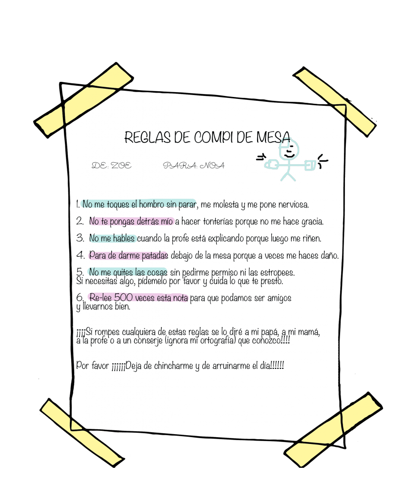 CUENTO PARA EL DÍA DE LA PAZ ¿Qué se puede hacer cuando no te dejan en paz? ¿Cómo reaccionaría tu hijo cuando un compañero le molesta en clase? Si no […]