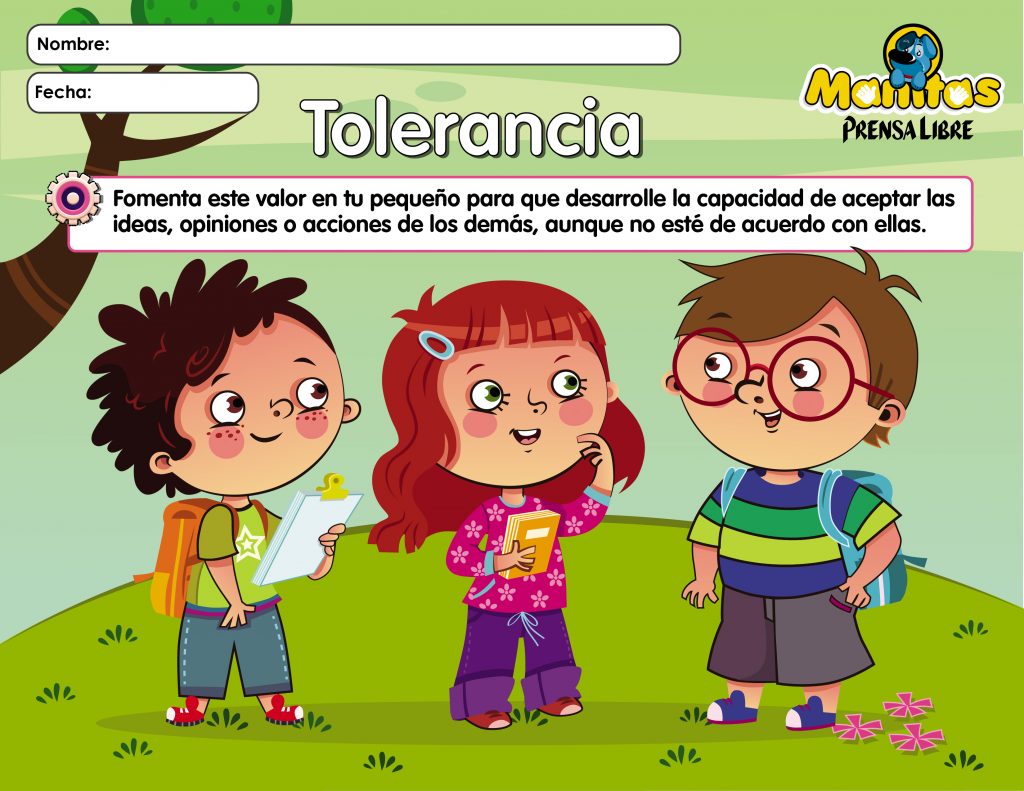 lamina valores la tolerancia Orientación Andújar Recursos Educativos lamina valores la tolerancia Orientación Andújar Recursos Educativos