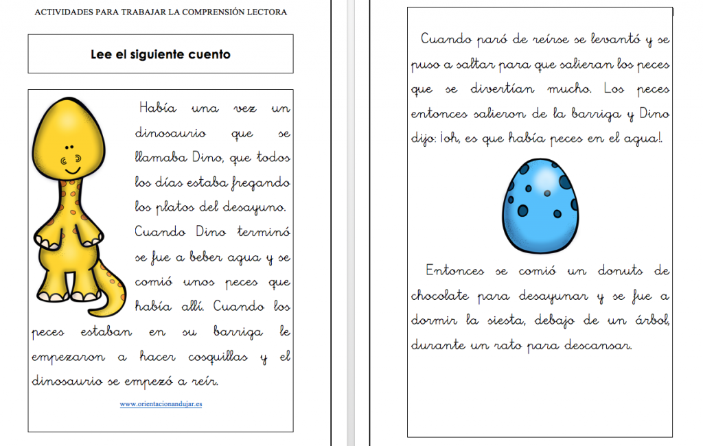 Os dejamos una nueva entrega de nuestros cuentos para trabajar para que tus alumnos puedan trabajar la comprensión lectora. Es un cuento sobre un dinosaurio un poco traviesillo que al […]