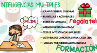   Seguimos con nuestra oferta de este completísimo curso ON_LINE de Inteligencias múltiples, una nueva metodología para llevar a tu aula de forma sencilla y eficaz, este curso es muy […]