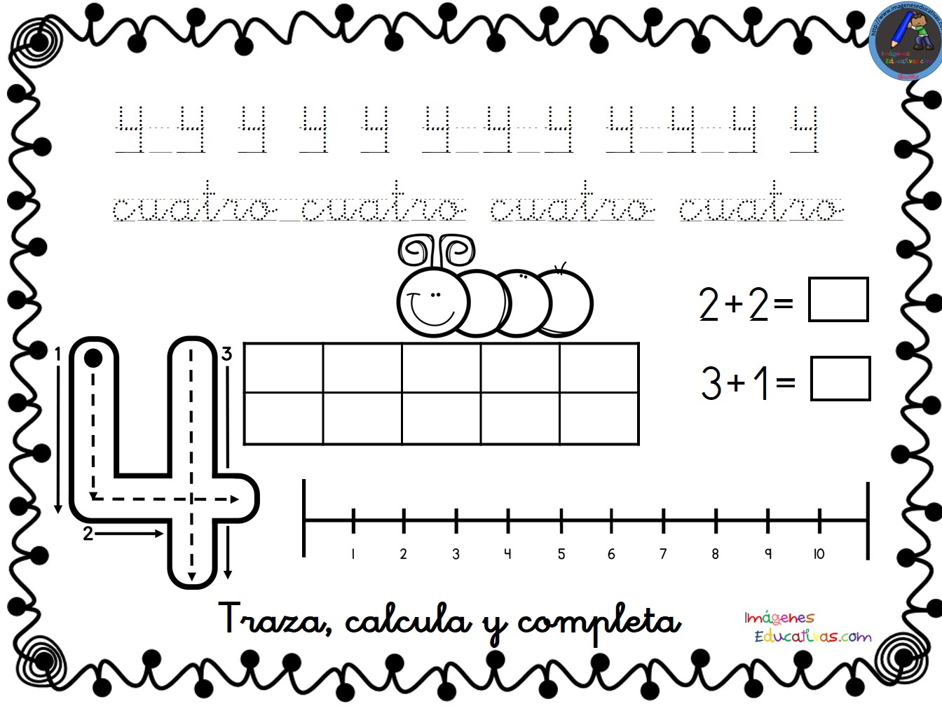 Colección De Fichas Para Trabajar Los Números Del 1 Al 30 4