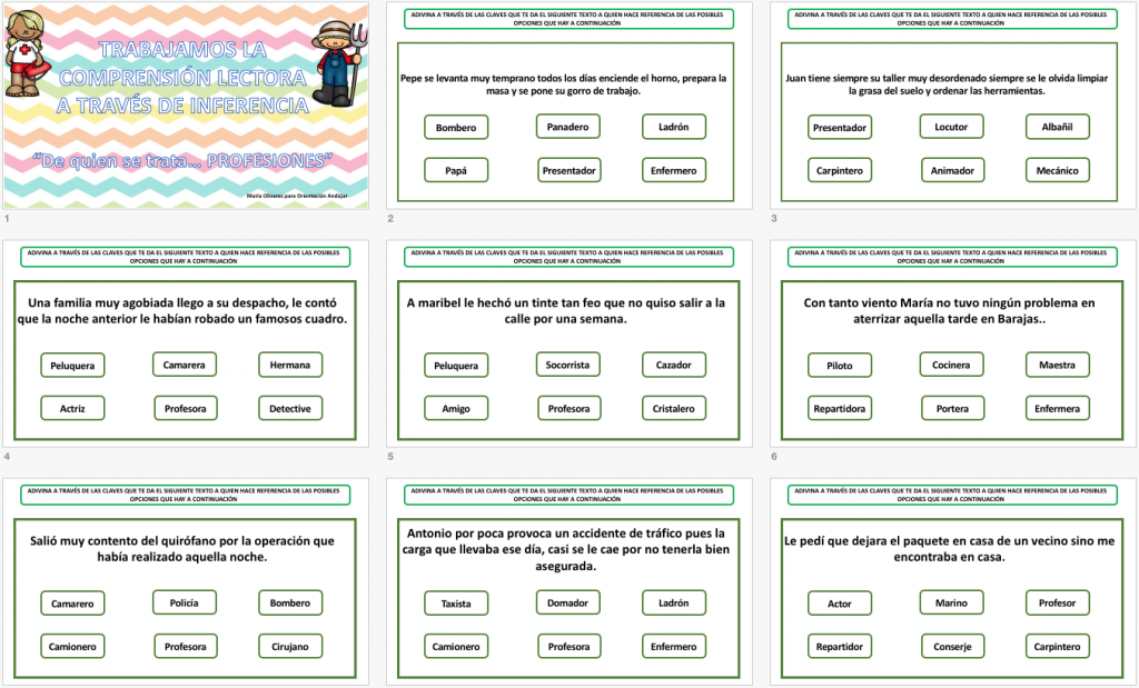 INFERIR ES. Inferir es leer entre líneas, extraer una información no explícita en el texto, en la conversación, en la imagen…pero que quizá, el escritor o persona que habla o […]