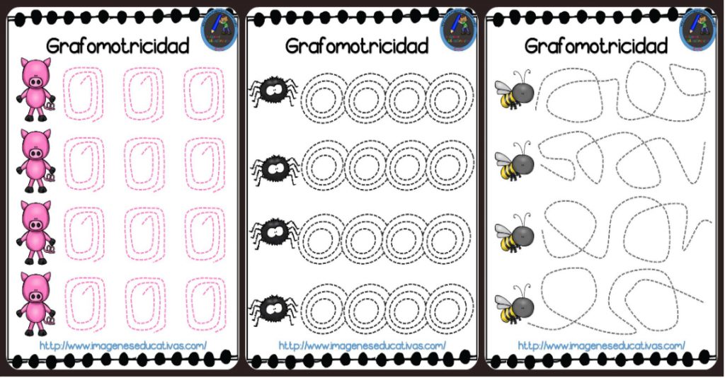 Fichas de grafomotricidad y preescritura 2017 Qué es la grafomotricidad La grafomotricidad es una palabra que se refiere al movimiento que debe hacer la mano para cumplir con determinada actividad. […]