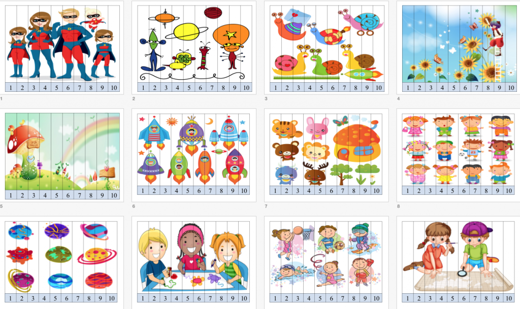   Hoy os hemos preparado unos divertidos puzzles con una divertidas imágenes, para trabajar los números del 1 al 10, nuestros alumnos solo deben de recortar cada una de las […]