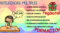   Ánimate a matricularte a este nuevo curso de inteligencias múltiples, solo nos quedan unas pocas plazas. Con las inteligencias múltiples trabajarás con tus alumnos de forma diferente y podrás […]