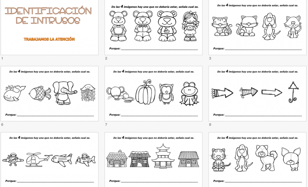 OS traemos unas geniales actividades para trabajar la categorización con nuestros alumnos mediante imágenes divertidas, en estas actividades, de las cuatro imágenes que les presentamos hay una que no puede […]