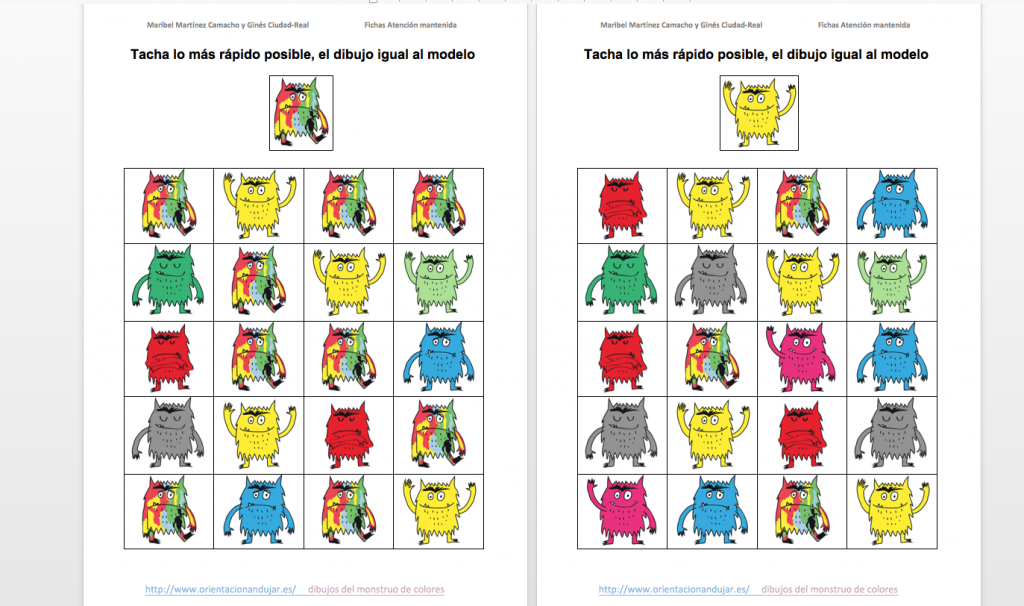 Hoy compartimos con vosotros una entretenida actividad para trabajar la atención de los mas pequeños con el monstruo de colores al mismo tiempo que podemos ir trabajando y reconociendo las […]