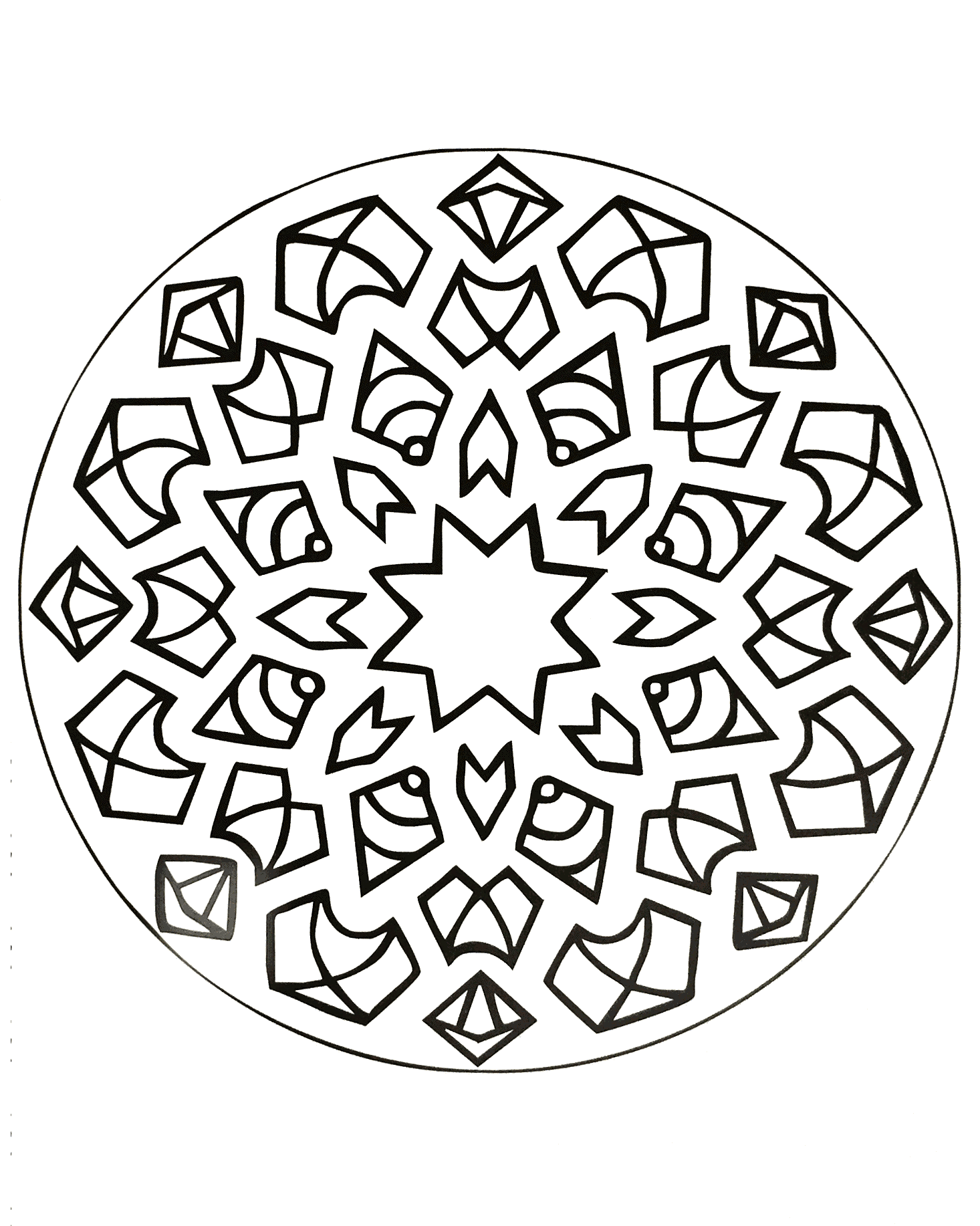 imagenes mandala para colorear (16) - Orientación Andújar - Recursos ...