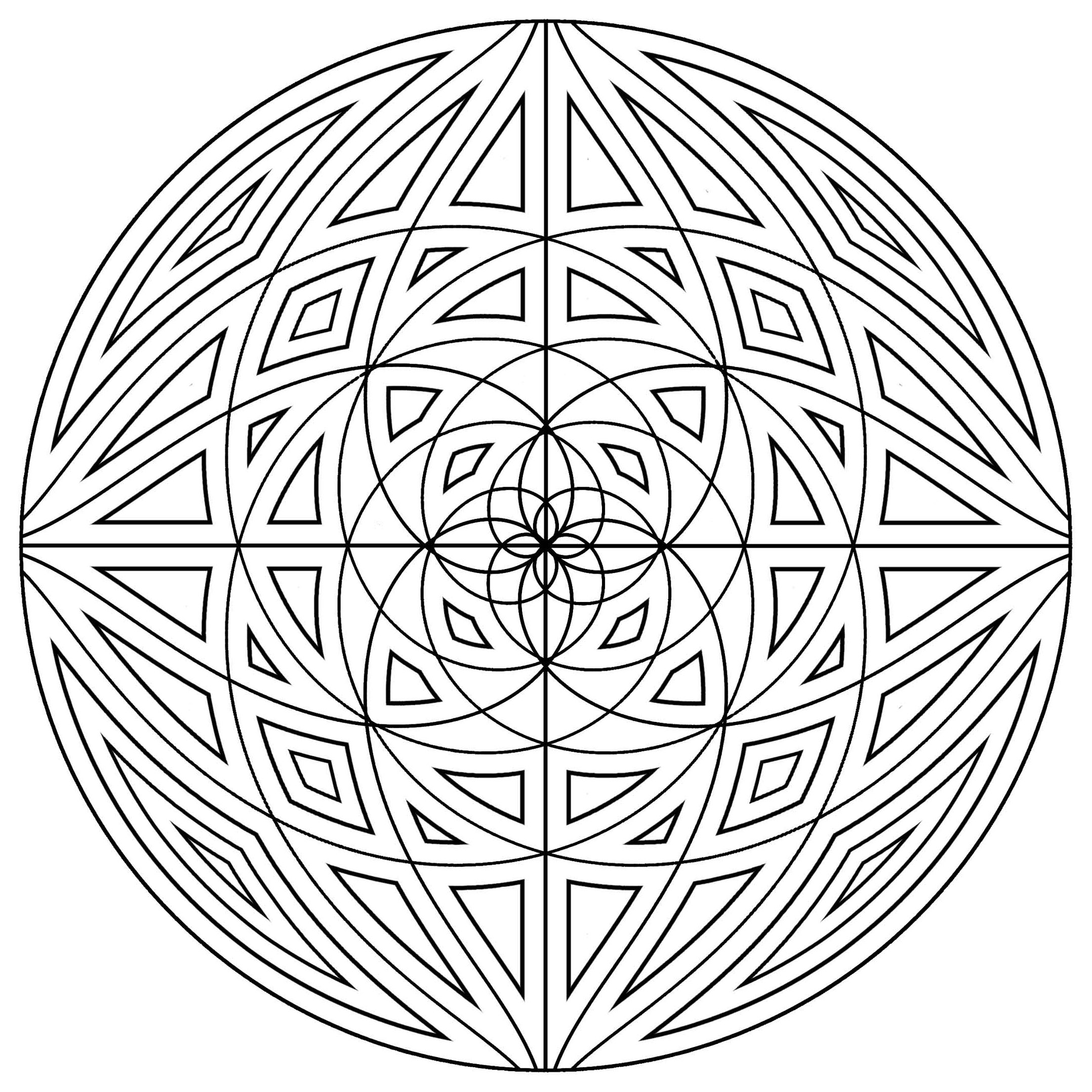 imagenes mandala para colorear (52) - Orientación Andújar - Recursos ...