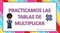 Os dejamos estas divertidas actividades para trabajar las tablas de multiplicar.   DESCARGA LOS MATERIALES EN PDF Actividades para trabajar las tablas de multiplicar ENLACES AFILIADOS