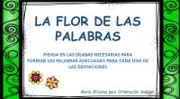 En esta sencilla actividad nuestros alumnos tienen que situar en el centro de la flor la sílaba correcta de tal manera que se forme la palabra adecuada para colocar en […]