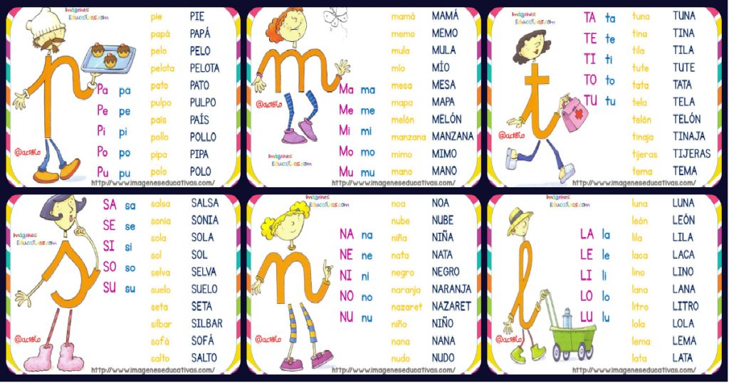   Éste es un precioso abecedario que nos servirá, en un futuro, para aprender las letras; además, como aparecen los personajes de El País de las Letras, seguro que a […]