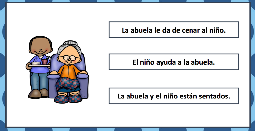 Hoy tenemos una divertida actividad en la que nuestros alumnos deben de subrayar uan de las tres oraciones que más se relaciona con la imagen que esta representada, de esta […]