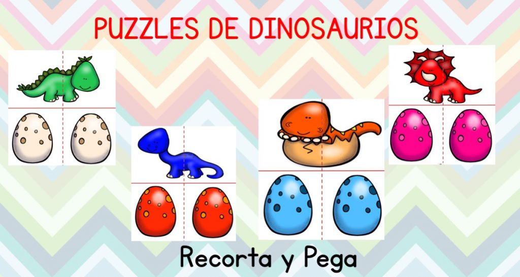 Os dejamos estos divertidos puzzles para trabajar la motricidad fina y atención con un tema que a nuestros alumnos les encanta, los dinosaurios.   Los puzzles o rompecabezas son juegos muy […]