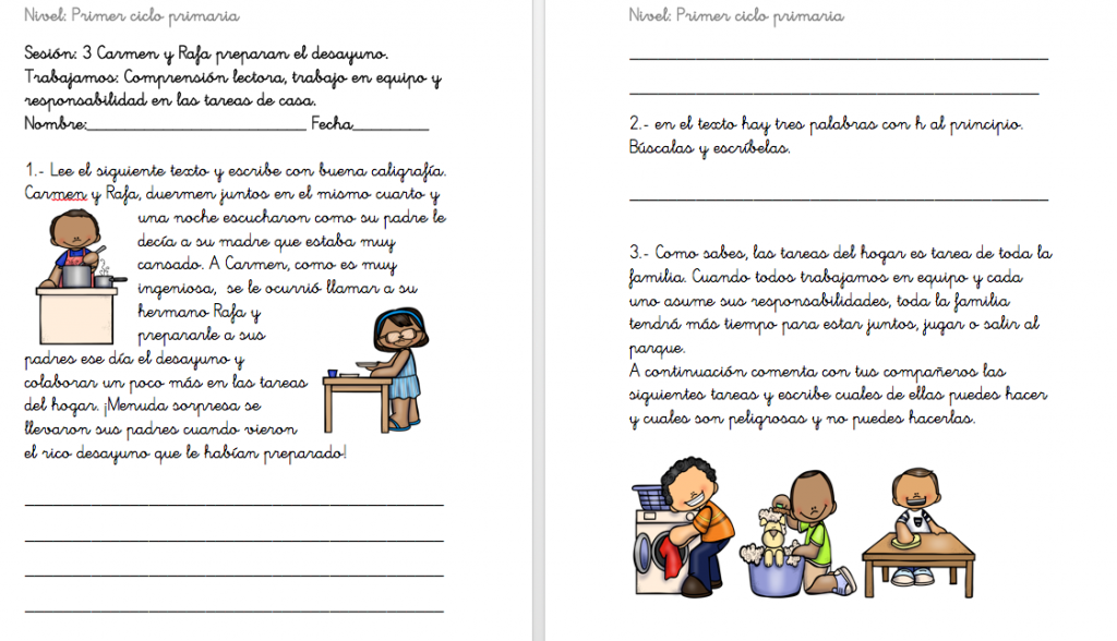 Os presentamos unos nuevos materiales nuevos y totalmente originales. Se trata de sesiones completas para trabajar diferentes contenidos curriculares para los diferentes cursos de primaria. Con ellas vamos a poder […]