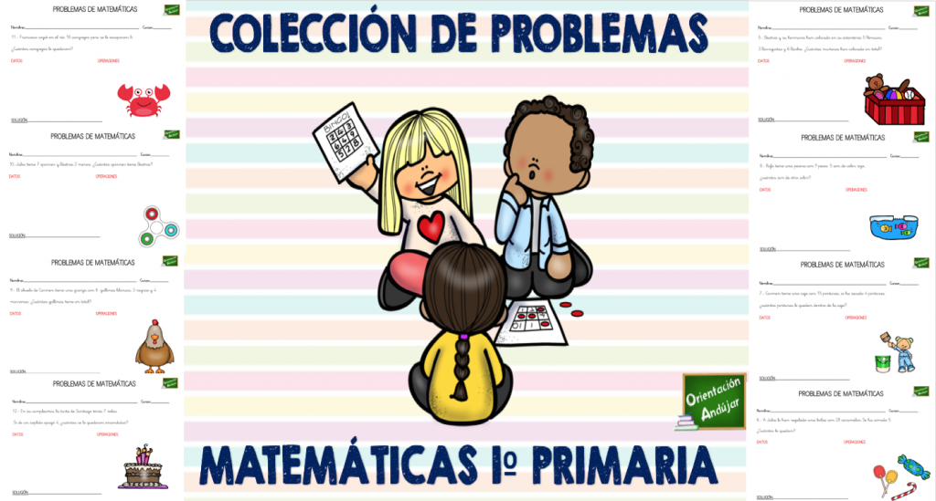 Hoy os traemos una colección de problemas matemáticos para el primer ciclo de primaria, totalmente originales y realizados por nosotros para que tengáis materiales listos para imprimir en vuestras clases […]